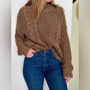 Universal Thread Chunky Brown Sweater